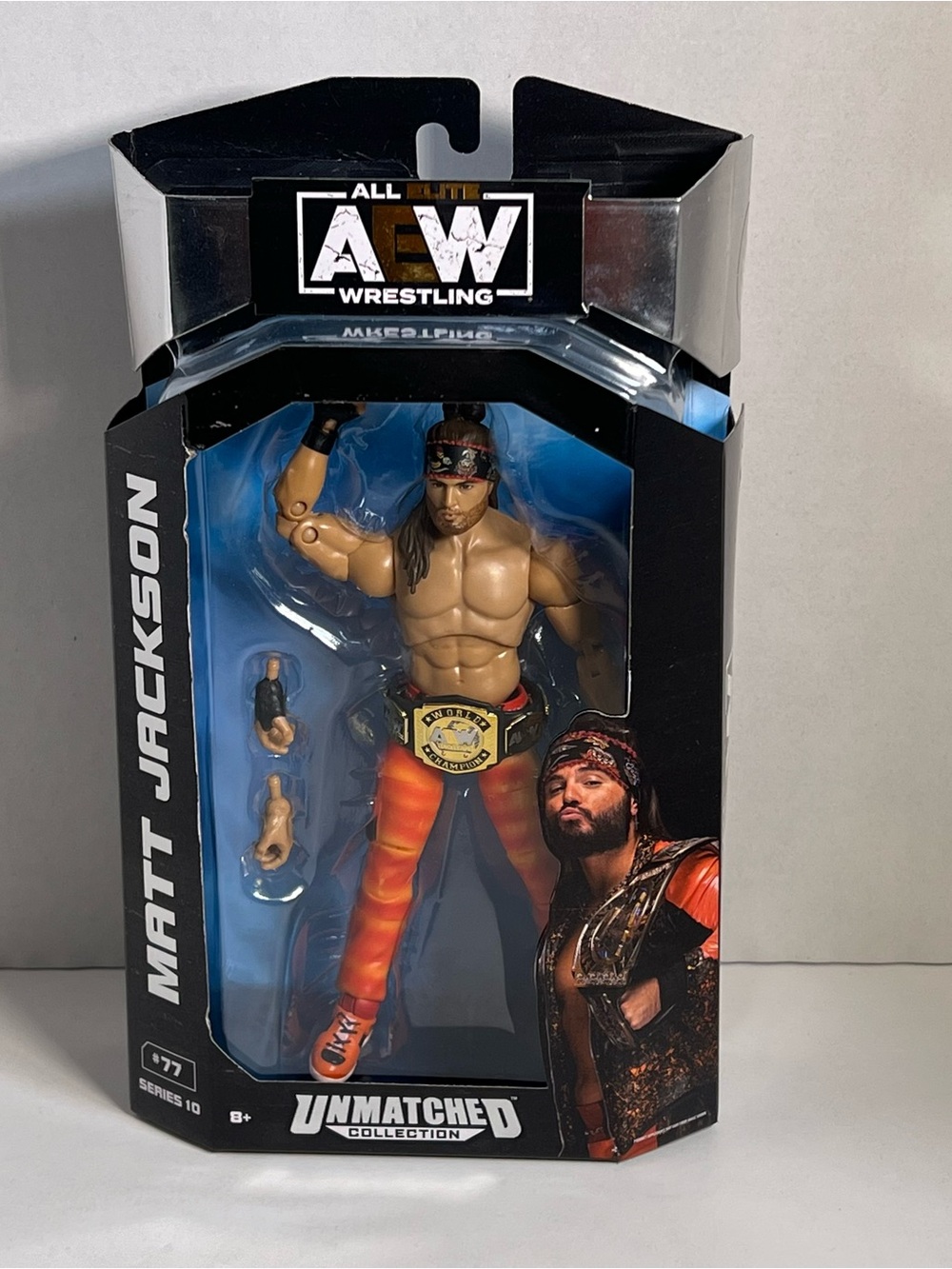 AEW Matt Jackson Action Figure - Orange Pants